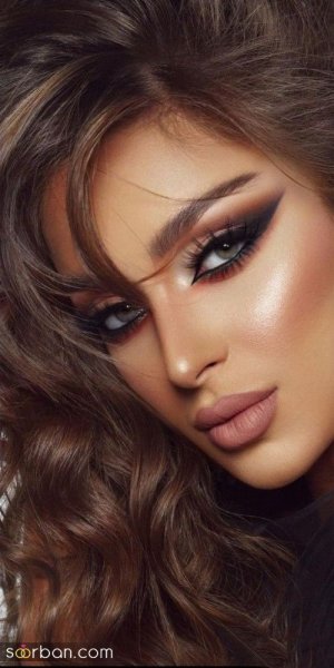  عکس میکاپ عربی عروس اینستاگرام