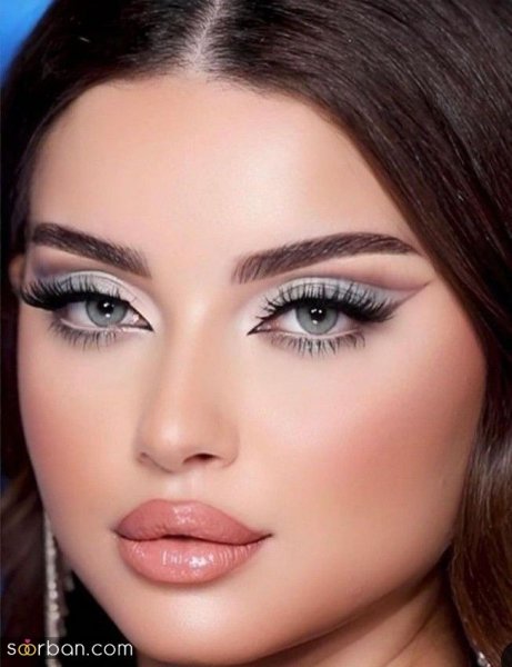  عکس میکاپ عربی عروس اینستاگرام