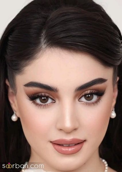  عکس میکاپ عربی عروس اینستاگرام