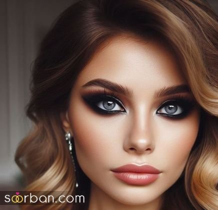  عکس میکاپ عربی عروس اینستاگرام