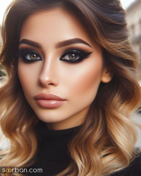  عکس میکاپ عربی عروسکی