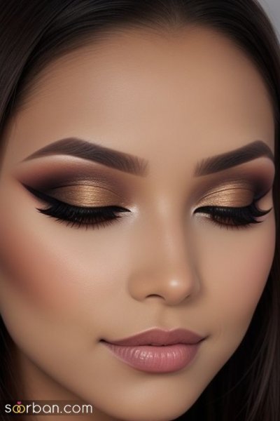  عکس میکاپ عربی عروسکی