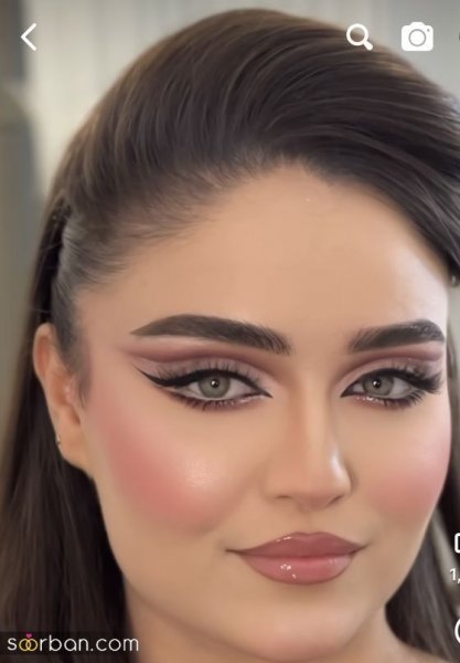  عکس میکاپ عربی عروسکی