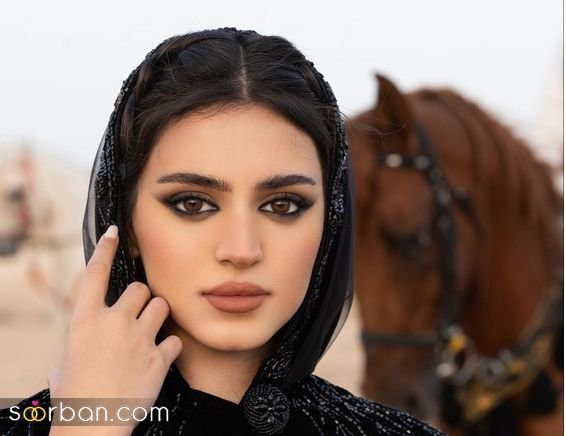  عکس میکاپ عربی عروسکی