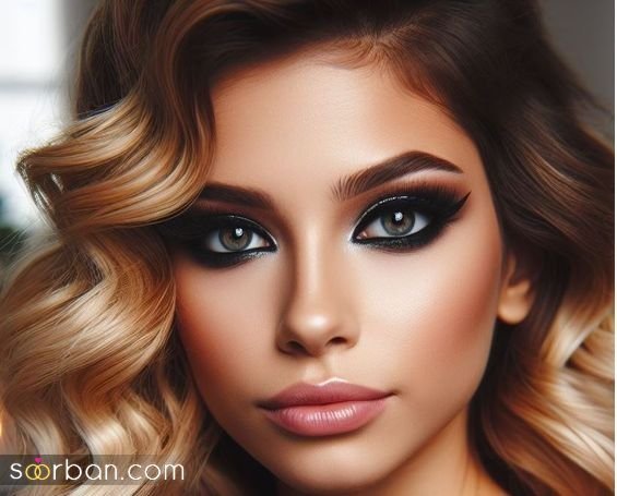  عکس میکاپ عربی عروسکی