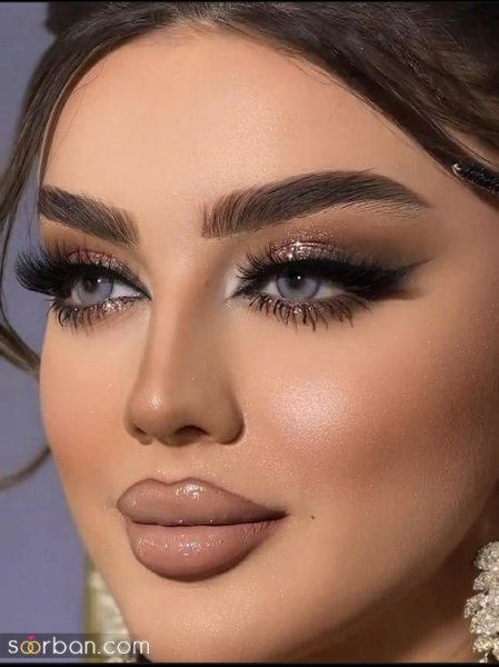  عکس میکاپ عربی عروسکی