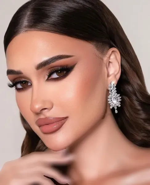  عکس مدل ارایش عربی شیک