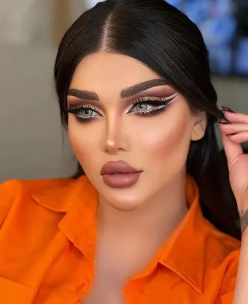  عکس مدل ارایش عربی شیک