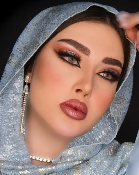  عکس مدل ارایش عربی شیک