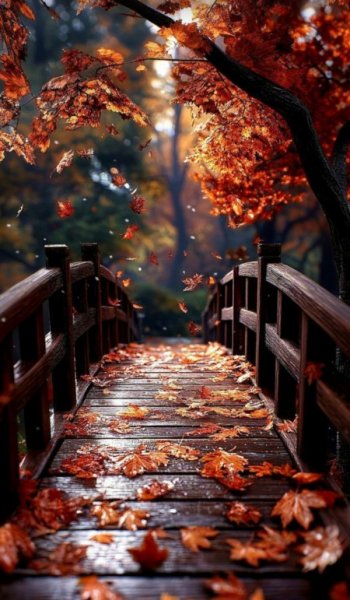  عکس پاییزی برای پروفایل