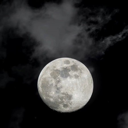  عکس ماه در شب واقعی