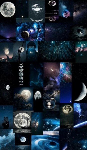  عکس ماه در شب واقعی