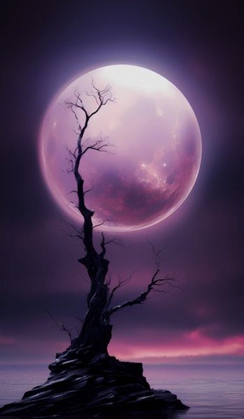  عکس ماه در شب برای پروفایل