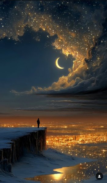  عکس ماه در شب برای پروفایل