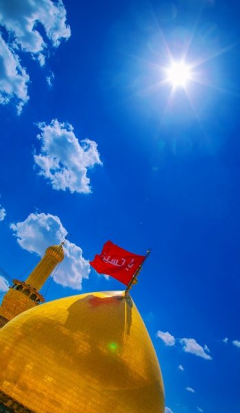  عکس حرم امام حسین برای صفحه گوشی