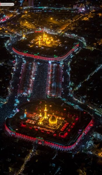  عکس حرم امام حسین برای صفحه گوشی