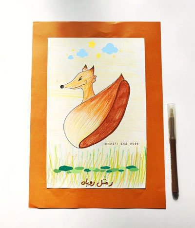  عکس نقاشی با نشانه