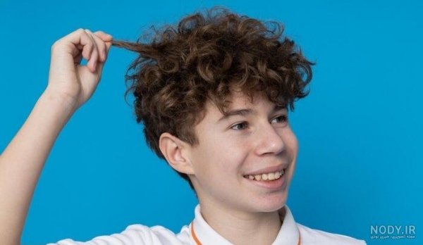  عکس پسر مو فرفری بچه