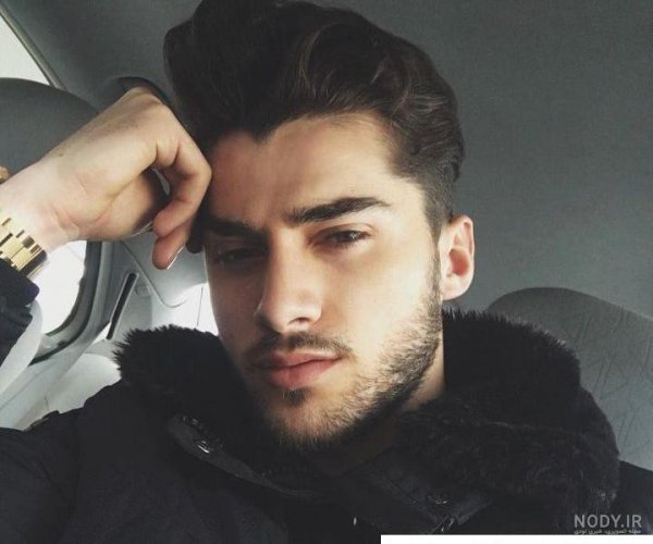  عکس فیک پسر مو فرفری ایرانی