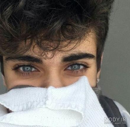  عکس فیک پسر مو فرفری ایرانی