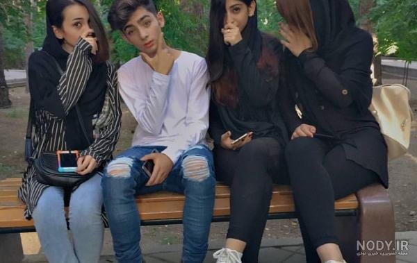  عکس فیک پسر مو فرفری ایرانی