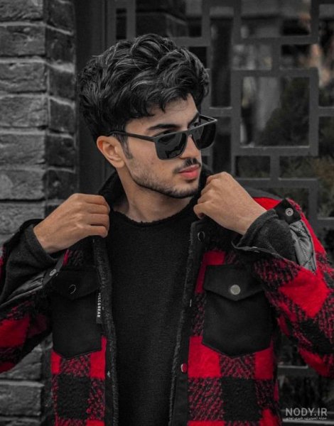  عکس فیک پسر مو فرفری ایرانی