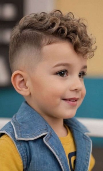  عکس مو فرفری پسر