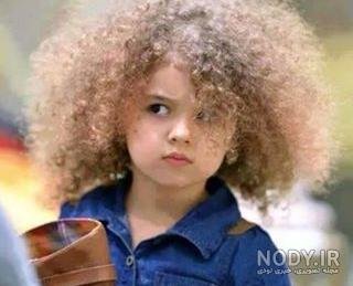  عکس پسر بچه مو فرفری برای پروفایل