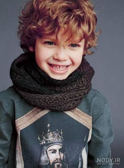  عکس پسر بچه مو فرفری برای پروفایل