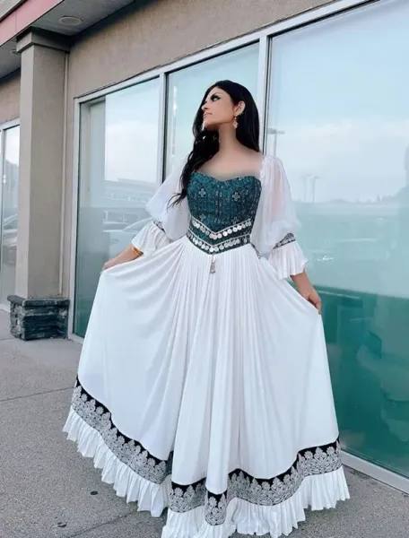  عکس لباس افغانی جدید