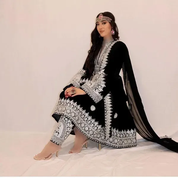  عکس لباس افغانی جدید