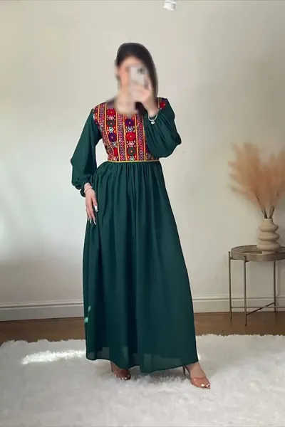 عکس لباس افغانی جدید دخترانه