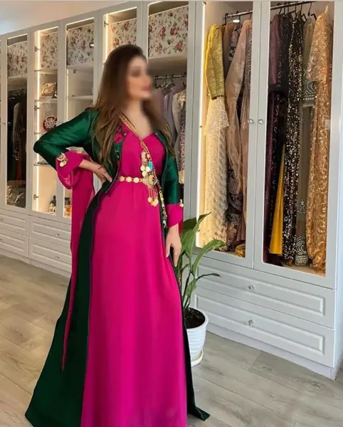  عکس لباس افغانی جدید دخترانه