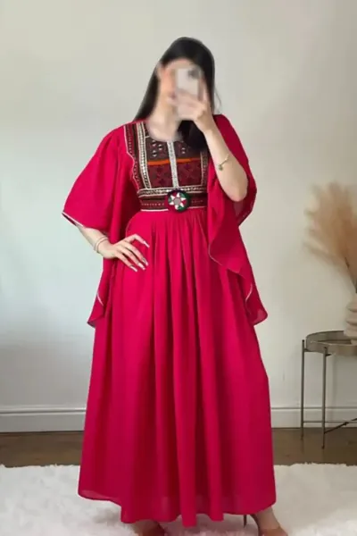  عکس لباس افغانی جدید دخترانه