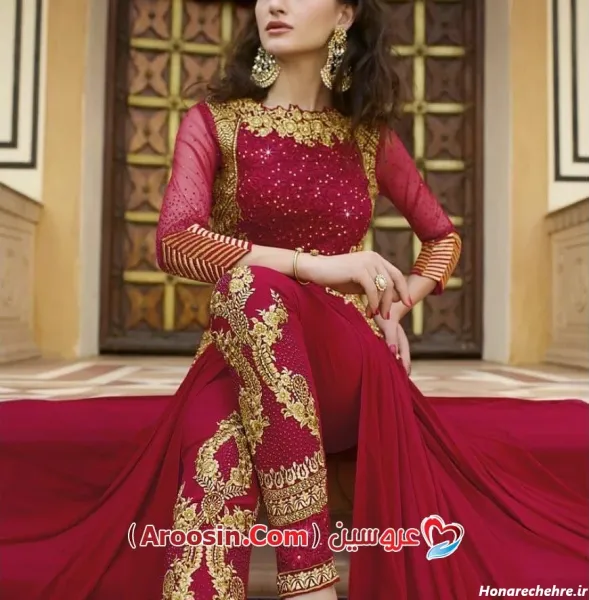  عکس مدل لباس مجلسی افغانی شیک