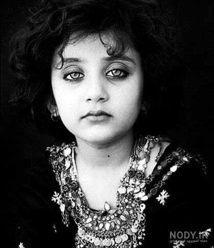  عکس دختر افغانی چشم قرمز