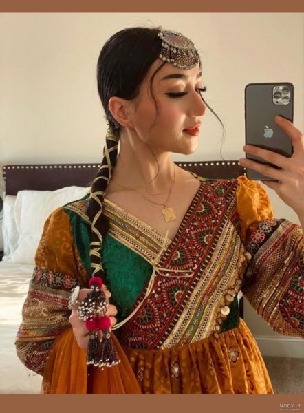  عکس دختر افغانی چشم قرمز