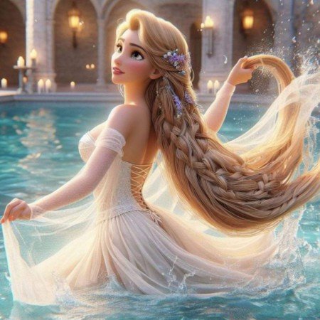  عکس کیوت فانتزی دخترانه اکلیلی