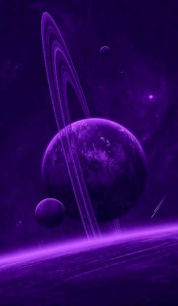  عکس کیوت فانتزی بنفش