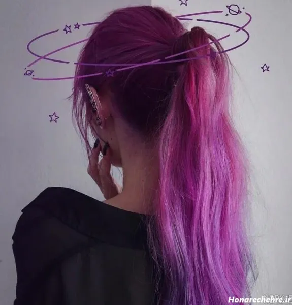  عکس پروفایل بنفش عاشقانه