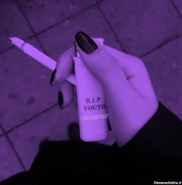  عکس پروفایل بنفش عاشقانه