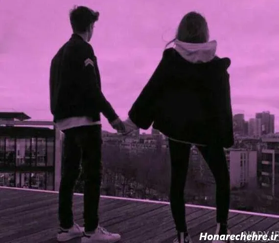  عکس پروفایل بنفش عاشقانه