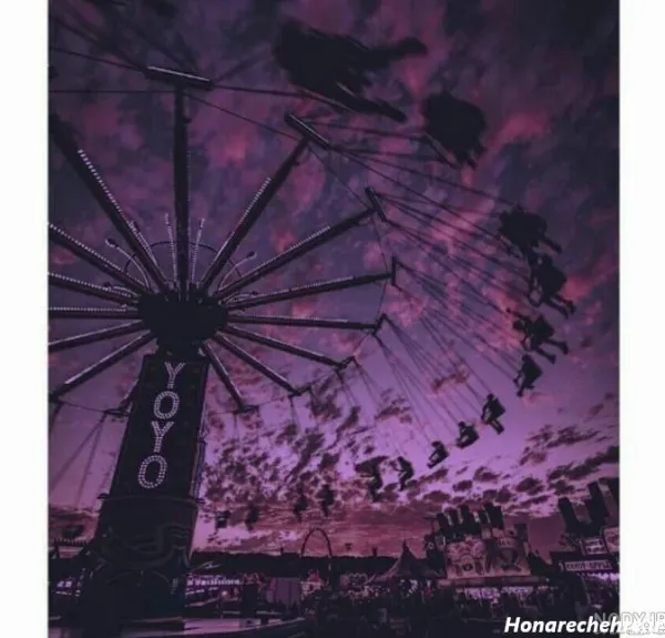  عکس پروفایل دخترونه بنفش لاکچری