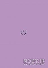  عکس بنفش ساده