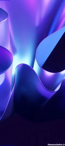  عکس بنفش کیوت ساده