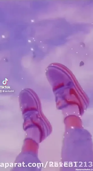  عکس بنفش کیوت ساده