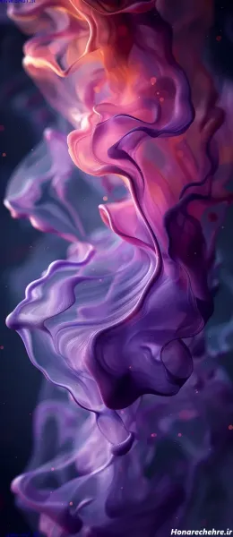  عکس بنفش کیوت ساده