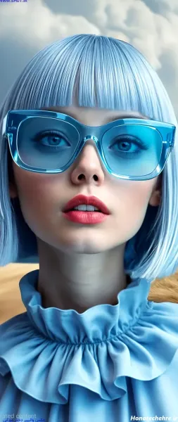  عکس بنفش کیوت ساده