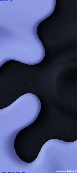  عکس بنفش کیوت ساده