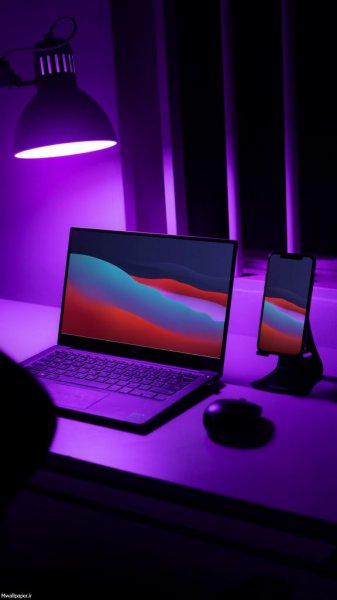  عکس بک گراند بنفش ساده